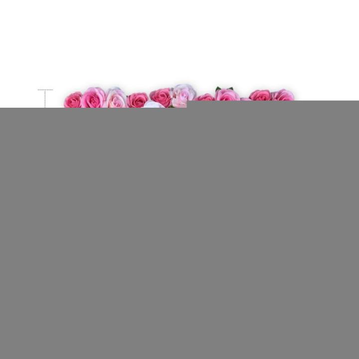 1 stuk 40 cm x 60 cm bloemenwandpaneel, , wandpaneel, bloemen, achtergrond, voor bruiloft, verjaardag, feest, woondecoratie, wanddecoratie, rood C