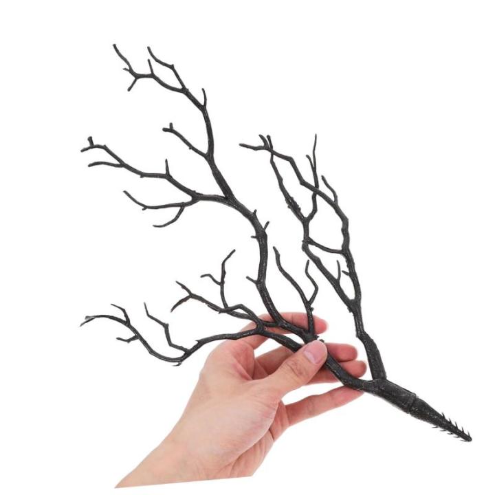 2St Halloween-Dekoration Äste künstliche Blumenkunst künstliche Geweihbaumzweige Halloween Dekoration Halloween dekoartikel Links weihnachtsdeko DIY Zweige künstliche Stammdeko