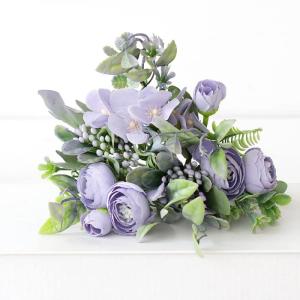 3 stuks kunstbalkonplanten, violet, zijden bloemen, camelia, planten, voor buiten, bloemstukken, , decoratieve als echt plastic boeket voor decoratie