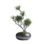 Künstlicher Bonsai-Baum Chinesischen Stil Simulation Einladende Kiefer Kleine Bonsai Dekoration Keramik Vase Set Anlage Desktop Dekoration Gefälschte Kiefer Künstliche Bäume Pf