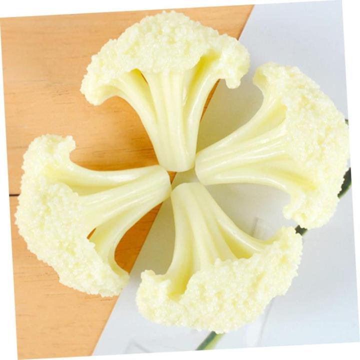 4 Stück Blumenkohl Modell Künstliches Gemüse Brokkoli Künstlicher Brokkoli Lebensechte Brokkoli Brokkoli Spielzeug Simulation Brokkoli Dekorativer Brokkoli