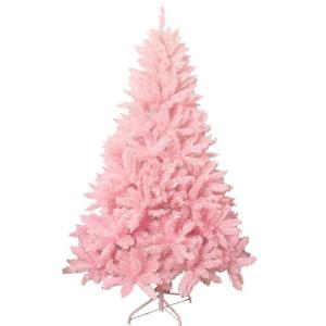 Rosa Weihnachtsbaum Künstlicher Weihnachtsbaum Klappbarer Verschlüsselungs-Tannenbaum Weihnachtsbaum Weihnachtsschmuck Weihnachtsschmuck Einfach Zusammenzubauen-H: 180Cm