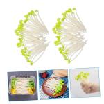 1 Satz Foto-Requisiten Home Decor Wohnungsdeko Gefälschtes Gemüse Realistisches Gemüse Künstliche Sojasprossen-Ornament Rustikale Küchendekoration Plastik Light Green 50 Stüc