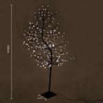 Led-lichtboom voor buiten, decoratieve boom, warm wit, koudwit, buitenverlichting, kerstboom