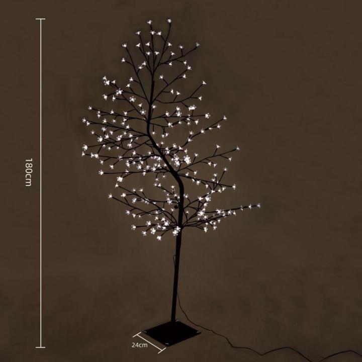Led-lichtboom voor buiten, decoratieve boom, warm wit, koudwit, buitenverlichting, kerstboom