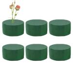 6 stuks bloemensteekschuim-cilinder, insteekschuim voor kunstbloemen, rond, voor bloemstukken, kunstbloemen en verse bloemen, natte en droge bloemisten, schuimblokken voor thuis, b
