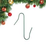 300 kogel, S-haken in groen, S-haken, kleine snel voor kerstboomversiering, dubbele haken voor kerstboom, perfect voor kerstbal, decoratieve , herbruikbaar