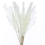 5 stks Kunstbloemen, Pampas Gras Larg Ascendant Gras Nep Bloemen Gras voor Bruiloft Boeketten Home Party Hotel Centerpieces Decoraties, Beige