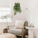 Kunstplant Peperomia watermeloenen als echte hangplant decoratieve planten