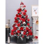 15 stuks 14 cm kunstmatige kerstster bloemen glitter met clips stengels kerstboom ornamenten voor krans feest bruiloft Nieuwjaar decoratie (rood)