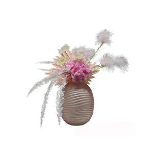 Kunstblumen Büro-Badezimmer-Desktop-Simulationsblume mit Vase, Heimdekoration, künstliches Grün, künstliche Pflanzen, Blumenarrangement für jeden Anlass
