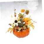 5 stuks herfstversiering herfstdecoratie Halloween decoratie kunstfruit Halloween tafel middenstukken slinger binnen decoratieve rekwisieten pompoendecoratie