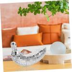 10 STK Disco-Banane Hängende Discokugel Reflektierendes Disco-Ornament Bühnenbeleuchtungskugel Bananenverzierung Gefälschte Banane Reflektierende Discokugel Desktop-Dekoration G