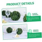 2 Sätze Blumenarrangement Topiary Sphäre Formen Ständer Für Blumenkugeln Kugelkäfig Aus Buchsbaum Topiary-käfig Blumen Für Käfig Rund Topiary Kugelrahmen Green Plastik 4 St