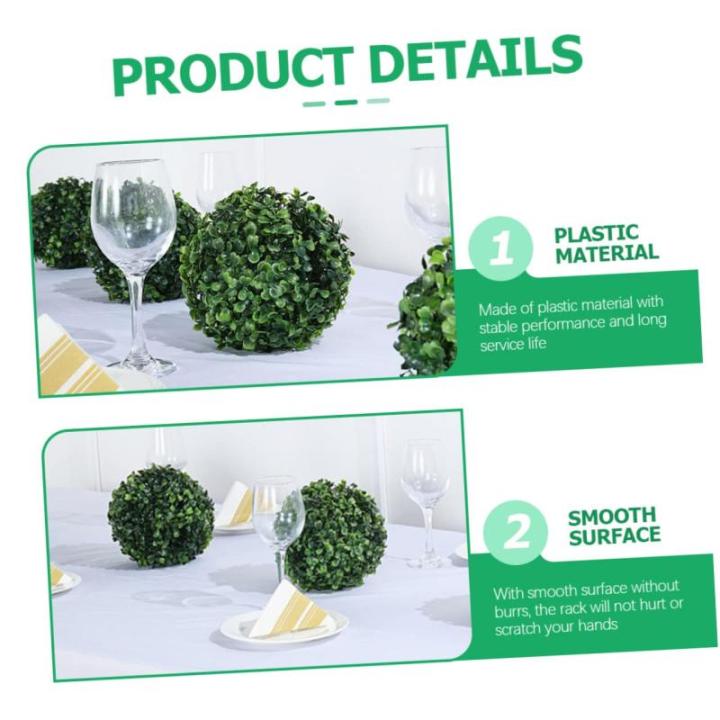 2 Sätze Blumenarrangement Topiary Sphäre Formen Ständer Für Blumenkugeln Kugelkäfig Aus Buchsbaum Topiary-käfig Blumen Für Käfig Rund Topiary Kugelrahmen Green Plastik 4 St