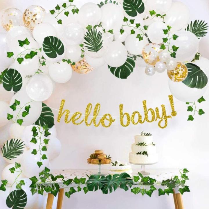 2 Stück künstliche Girlande Efeu Ranken Deko Girlande Efeugirlande, Kunst Pflanze hängen ranke für Hochzeit, Party, Zimmer, Wand,Balkon, Garten,Terrasse, Wohnung usw Deko