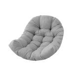 Komfortables Polster für Hängestühle, Weiches Sitzkissen für Schaukelstühle Im Freien, Grau