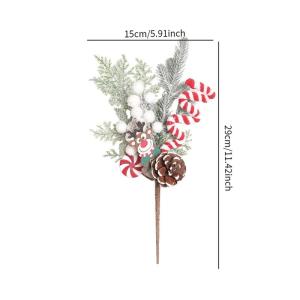 5 stück Weihnachten Zweige DIY Charmante Natürliche Weihnachten Baum Füller Zweige für Freunde