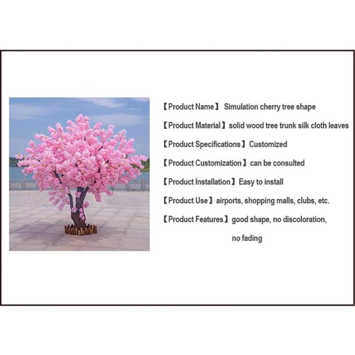 Kunstmatige Kersenbloesem Bomen Kunstmatige kersenbloesem bloemen boom, zijde nep kersenbloesem boom, faux mager perzik bloemen boom voor slaapkamer kantoor bruiloft huis decoratie