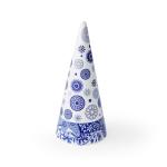 Blauer Italienischer Weihnachts-Formschnitt, 25,4 cm, einzeln