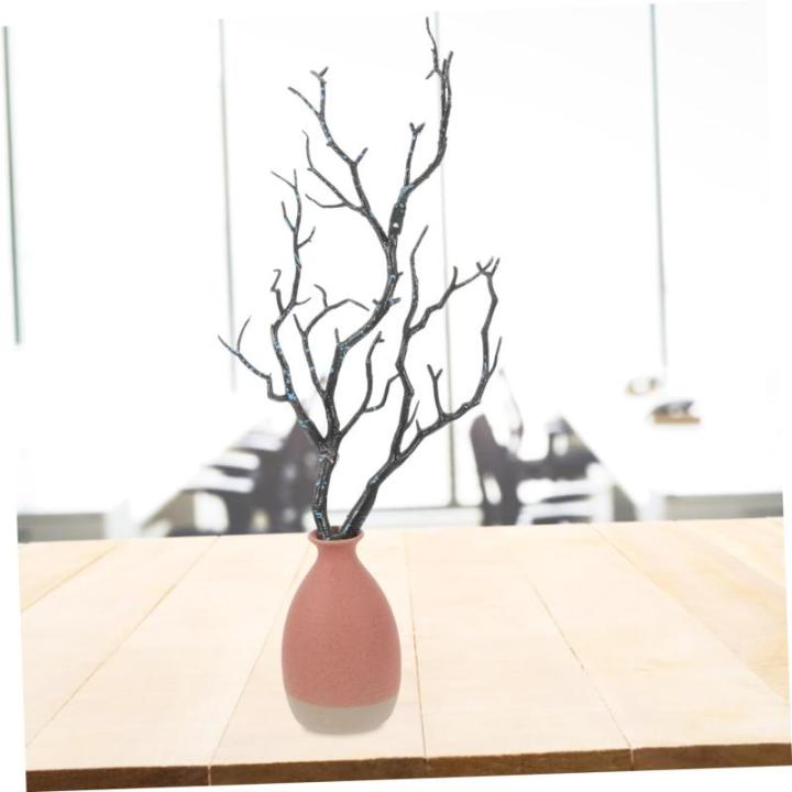 6St künstlicher AST Künstliche Zweige kunstzweige hohe Vasen für den Boden Künstlicher Blumenstrauß künstliche Pflanzen bastelset Zweige für Vase Halloween-Zweige Plastik Bl