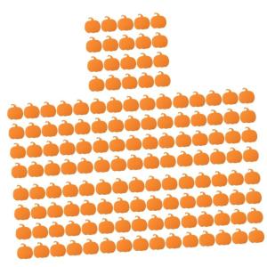 140 Stk Halloween-Kürbis Partyschmuck künstlicher Kürbis Thanksgiving-Kürbisse basteln Kürbis basteln Haustür Ornament Dekor Kinderschaum Zierschaum Handbuch schmücken Zubeh