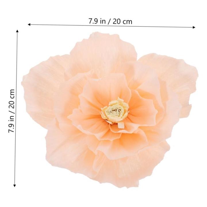 10 Stück Papierdekor Papierblumen Hängende Dekorpapierpapier Bastelarbeiten Schmücken Hängende Dekore