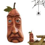 Ausdrucksstarke Halloween-Kürbisse, Ausdrucksstarker Gesichtskürbis | Harz-Halloween-Dekorationen für den Innenbereich - Kürbisdekoration, dekorative Requisiten, Schreibtischfi