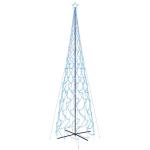 Mobili Weihnachtsbaum mit blauem Kegel, 3000 LEDs, 230 x 800 cm, Weihnachtsdekoration, Weihnachtsbaum, künstlicher Weihnachtsbaum, dünner Ständer