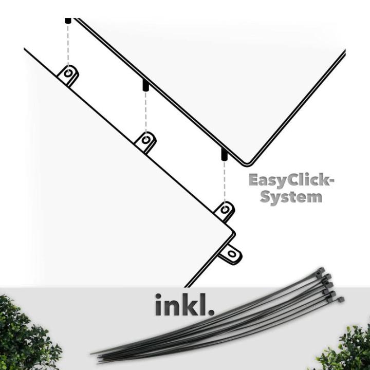 Plantenwand, , wandplanten, 50 x 50 cm, decoratie voor muur/balkon/tuin, boxwood