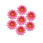 , 100 stuks, roze, kunstgerbera, , koppen, , madeliefjes, namaakbloemen, kleine bloemen voor bruiloft, feest, woondecoratie