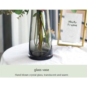 Kunstblumen Künstliche Blumen mit Glasvase, künstliche Pflanzen für den Innenbereich, künstliche Blumenarrangements, Seidenblumen für den Hausgarten, Terrassendekoration für 