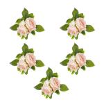 5 Stücke Künstliche Rose Blume für Hochzeit Mittelstücke Dekoration Leuchter Blume Dekoration Hochzeit Blume Anordnung