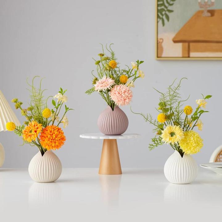 Kunstblumen Kleine künstliche Pflanzen, künstliche Blumen, Tischdekoration, Badezimmer-Ornamente, Bonsai-Pflanzen, Blumen für Zuhause, Hochzeitsfeier für jeden Anlass