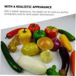 1 Satz Simuliertes Pepper-Modell Pfeffer-Modell-Requisite Jalapenos Kuchenmodelldekoration Simulationspfeffermodellstütze Polyfoam-Paprika-Modell Simulation Pfeffer Poly-Drache 6s