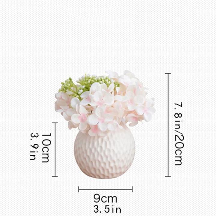 Hortensia Simulatie Bloemendecoraties Realistische nepbloemen Woonkamerdecoraties Ingemaakte tafelbloemen Home