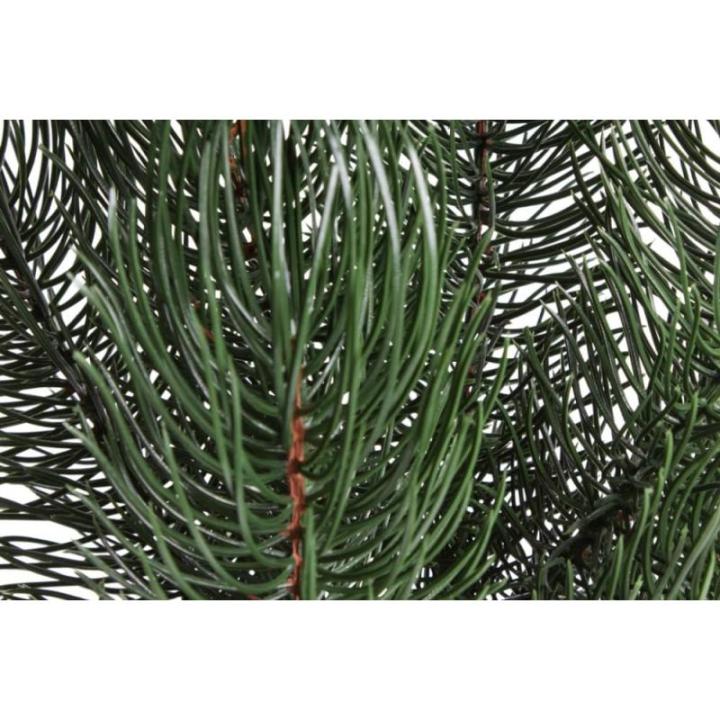 Kunstmatig dennennast/kersttak karpaten spuitgietwerk groot kleur: donkergroen