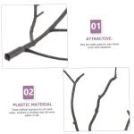 10St gefälschtes Zweigzubehör künstliche Weidenzweige DIY-Zweige für Blumenarrangements kunstpflanze kunstplflanze gefälschte getrocknete Äste Kunststoff-Trockenzweig Plastik