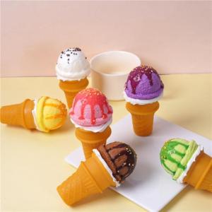 Fake Kuchen künstliche Kuchen Eistüte Modell EIS Spielzeug Kaffee Bar Zubehör Simulierte EIS Modell Realistisches Essen(F)