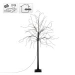 Led-boom 150 cm met 600 warmwitte leds, kunstkerstboom, lichtboom met stervormige lampen, decoratieve boom voor Kerstmis, flexibele takken, kerstdecoratie voor binnen en buiten, IP