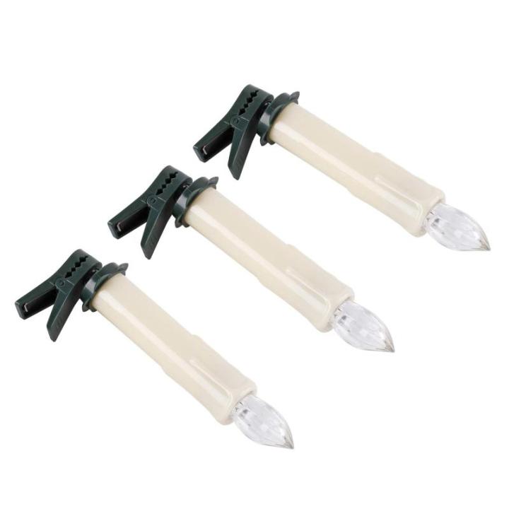 20/30/40/50/60 stuks LED-kaarsen, LED-kerstverlichting, draadloze dimbare kerstverlichting, vlamloze kerstkaarsen voor de kerstboom, kerstdecoratie, bruiloften, verjaardagen, feest
