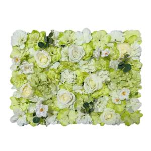 1 stuk 40 cm x 60 cm bloemenwandpaneel, , wandpaneel, bloemen, achtergrond, voor bruiloft, verjaardag, feest, woondecoratie, wanddecoratie, groen A