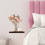 Gypsophila , 10 stuks, Gypsophila , sluierkruid, namaakbloemen, boeketten voor bruiloft, bruid, feest, woondecoratie (roze en wit)