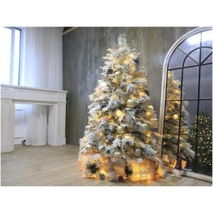 Künstlicher Baum Großer weißer Weihnachtsbaum, künstlicher schneebedeckter Baum mit Ornamenten, Weihnachtsbaum für Zuhause/Büro/Party-Dekoration