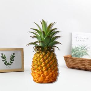 Plastic Ananas Ornament Kunstvruchten Decor Lifelike Ananas Hawaiian Fruit Decoratie Ananas Ambachten Ornament