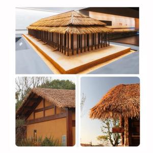 Kunstmatige Strodak Kunststof Strodak Is Gemakkelijk schoon te maken en Duurzame Kunstmatige Decoratie Nep Stro Paviljoen Stro Paviljoen Decoratie Palm Stro Voor Buiten Parasol (Kl