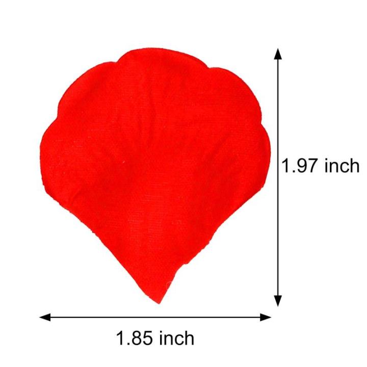 1200 Stück rote und rosa Seidenrosenblätter, künstliche Rosenblätter ohne Taste, Emulation Rosenblätter für romantische Szenen, Hochzeit, Jahrestag, Dekoration, wasserfest un