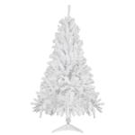 Kunstkerstboom Nordmann-spar 150 cm, 380 takken, dennenboom klein, spuitgieten, wit, Cushhom