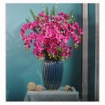 Kunstblumen Künstliche Blumen, Ochiden, Pflanzen, künstliche Orchidee im Topf, Pflanzen, Bonsai, schöne Dekoration für Hochzeit, Büro, Zuhause für jeden Anlass