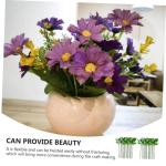 120 STK Rosenstiel Blumen Machen simulierte Blumenstiele Kunstblätter künstliche blüten Artificial künstliche Rosen bastelt Blumendraht Material für künstliche Blumen Draht.
